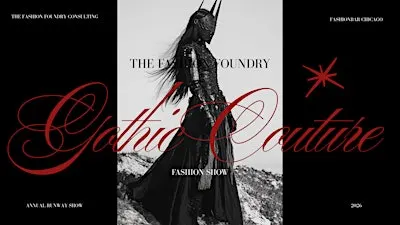 Gothic Couture Fashion Show