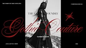 Gothic Couture Fashion Show