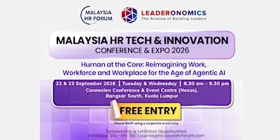 MALAYSIA HR TECH & INNOVATION 2026, CONFERENCE & EXHIBITION