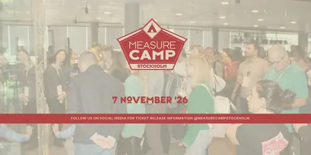 Stockholm Measurecamp 2026