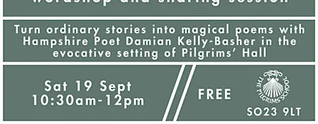 Everyday Histories: poetry activities with the Hampshire Poet