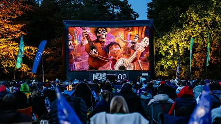 Coco Halloween Outdoor Cinema at Lydiard Park in Swindon