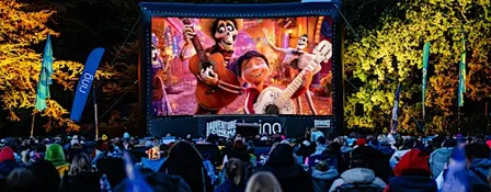 Coco Halloween Outdoor Cinema at Lydiard Park in Swindon