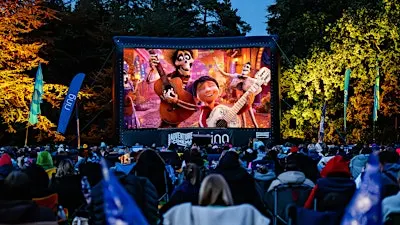 Coco Halloween Outdoor Cinema at Lydiard Park in Swindon