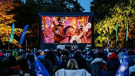 Coco Halloween Outdoor Cinema at Lulworth Castle in Dorset