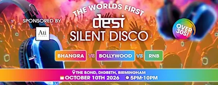 DAY SESSIONS Presents: DESI SILENT DISCO - Birmingham - 2026