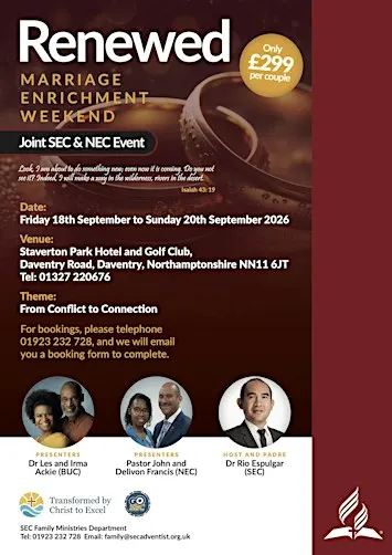 Marriage Enrichment Weekend.