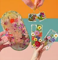 BRSHES, Pressed Flower Epoxy Resin Workshop - Spring Inspired! Glasgow