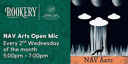 NAV Arts Open Mic: Poetry, Writing, Music, and Performance