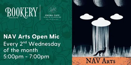 NAV Arts Open Mic: Poetry, Writing, Music, and Performance