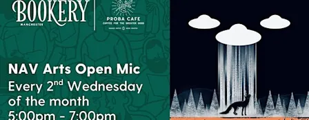 NAV Arts Open Mic: Poetry, Writing, Music, and Performance