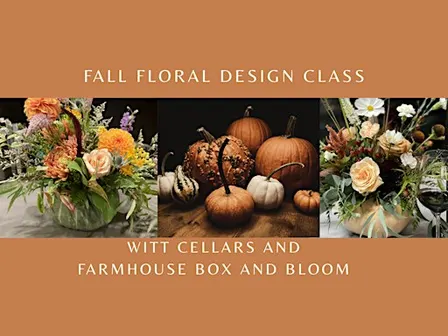 Fall Floral Pumpkin Class