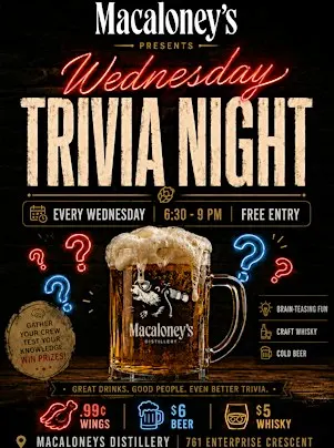 Macaloney's Wednesday Trivia