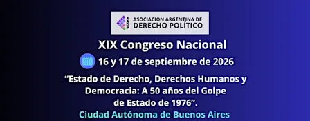XIX Congreso Nacional de Derecho Político