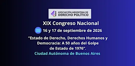 XIX Congreso Nacional de Derecho Político