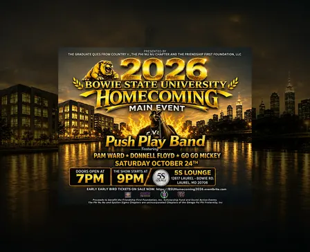 Bowie State University 2026 Homecoming Main Event
