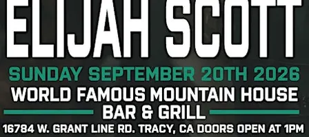 Elijah Scott concert