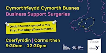 Cymorthfeydd Ymgysylltu â Busnesau | Business Engagement Surgery