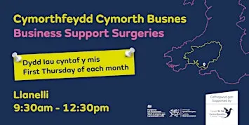 Cymorthfeydd Ymgysylltu â Busnesau | Business Engagement Surgery