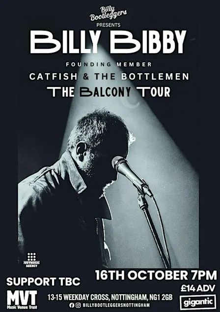 Billy Bibby (Catfish and The Bottlemen) - The Balcony Tour