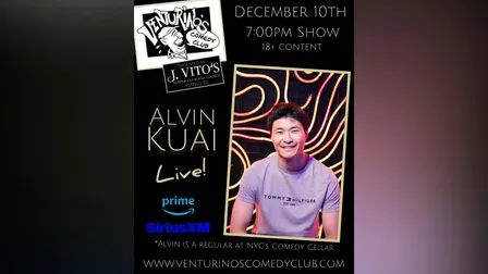 Alvin Kuai at Venturino's Comedy Club!