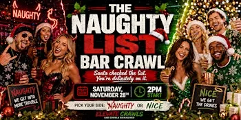 The Naughty List Bar Crawl - Ft Myers