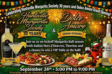 Huntsville Margarita Ball Season Kickoff Party