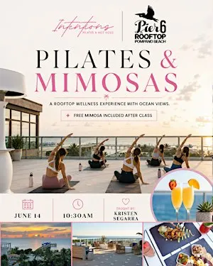 PILATES & MIMOSAS | Free Mimosa