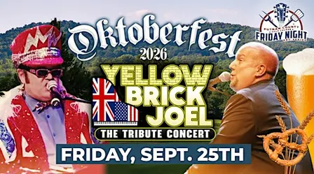 Oktoberfest Week 2 with a Tribute to Billy Joel & Elton John