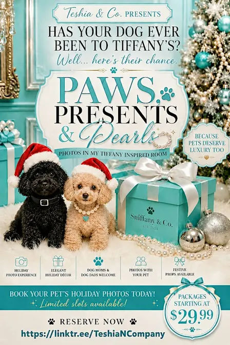 Paws Presents & Pearls