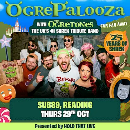 Ogrepalooza presents: 25 Years of Shrek featuring The Ogretones
