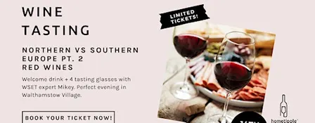Northern vs Southern Europe - Reds - 14 Oct - hometipple Walthamstow E17