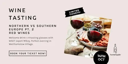 Northern vs Southern Europe - Reds - 14 Oct - hometipple Walthamstow E17