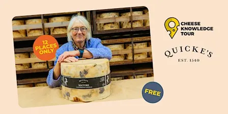 Free Cheese Training at Quicke's