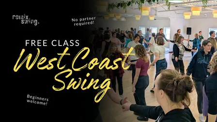 FREE West Coast Swing Dance Class - no partner needed!