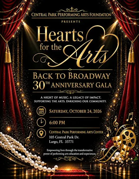 Hearts for the Arts Back to Broadway 30th Anniversary Gala