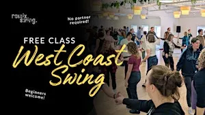 FREE West Coast Swing Dance Class - no partner needed!