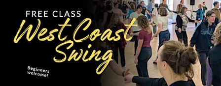 FREE West Coast Swing Dance Class - no partner needed!