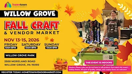 Willow Grove Fall Craft & Vendor Market