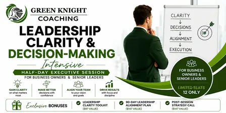 Leadership Clarity & Decision-Making Intensive for Business Owners Adelaide