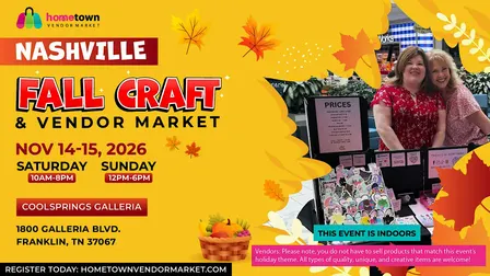 Nashville Fall Craft & Vendor Market