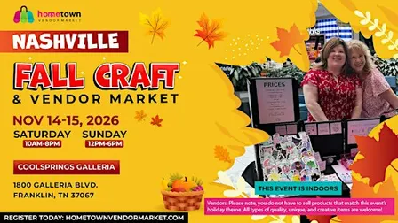 Nashville Fall Craft & Vendor Market