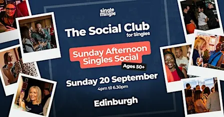 Sunday Afternoon Singles Social @ BrewDog Lothian Road EDINBURGH (Ages 50+)