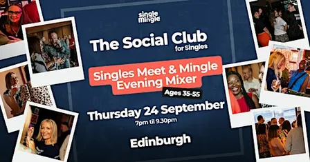 Singles Meet & Mingle Mixer @ BrewDog Lothian Road EDINBURGH (Ages 35-55)