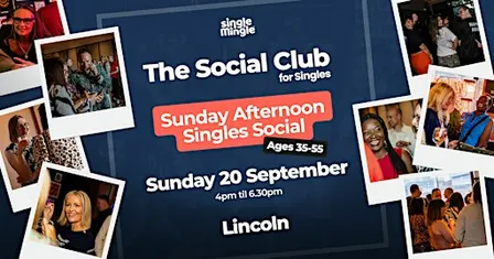 Sunday Afternoon Singles Social @ Prince of Wales LINCOLN (Ages 35-55)