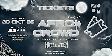 AFROCROWD ZOOM HALLOWEEN NIGHT