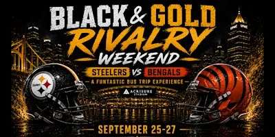 Steelers vs. Bengals Two Night Bus Trip to Pittsburgh