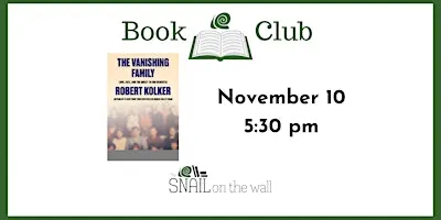 Snail Book Club — November 10