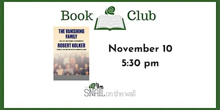 Snail Book Club — November 10