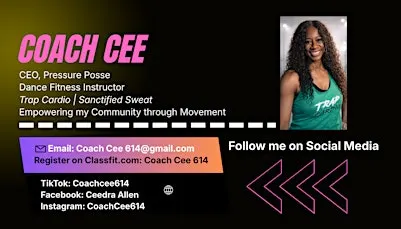 Trap Cardio with Coach Cee (Thursday Class)